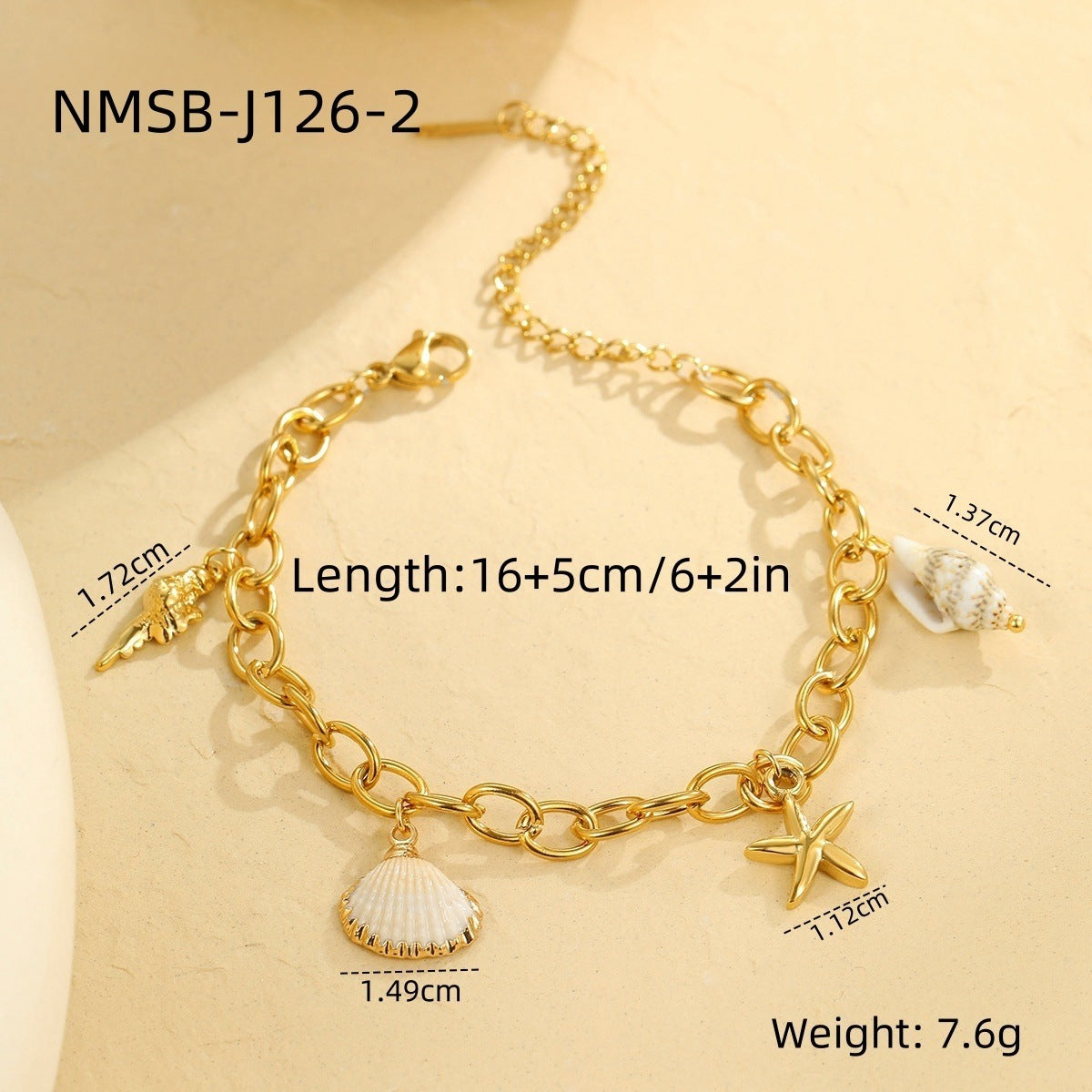 Shell Stainless Steel Necklace Clavicle Chain Jewelry