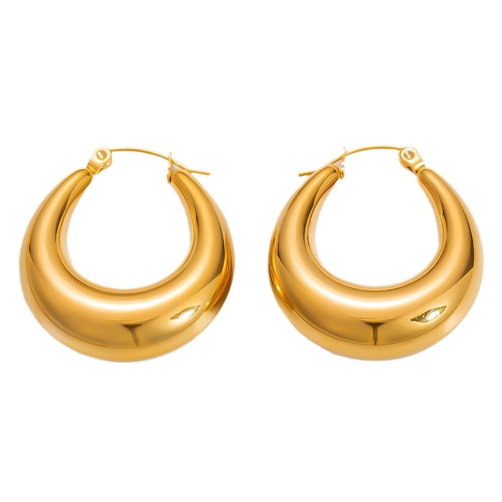Stainless Steel Plating 18K Gold Does Not Fade Ear Clip Women