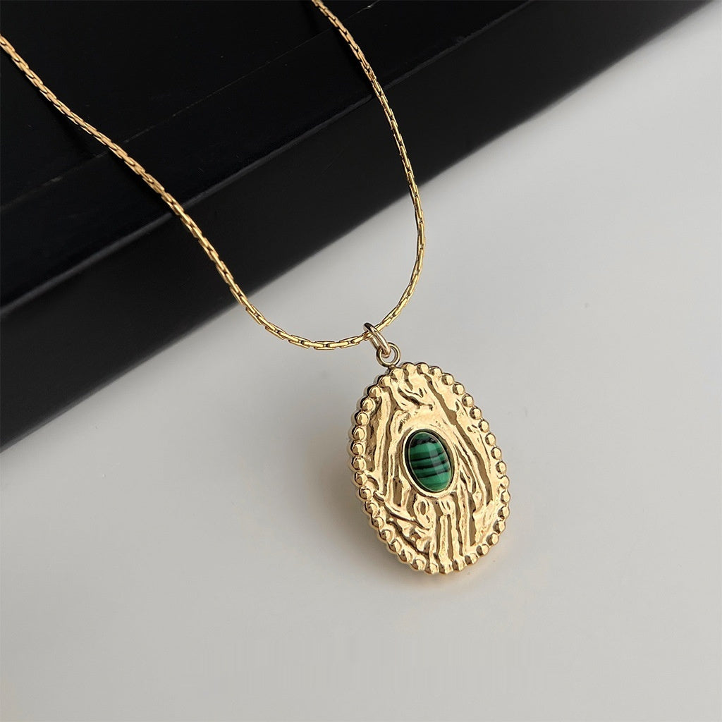 18K Gold Plated High Color Retention 304 Stainless Steel Necklace