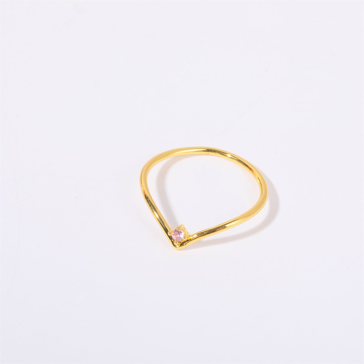 Titanium Steel December Birthday Stone Ring