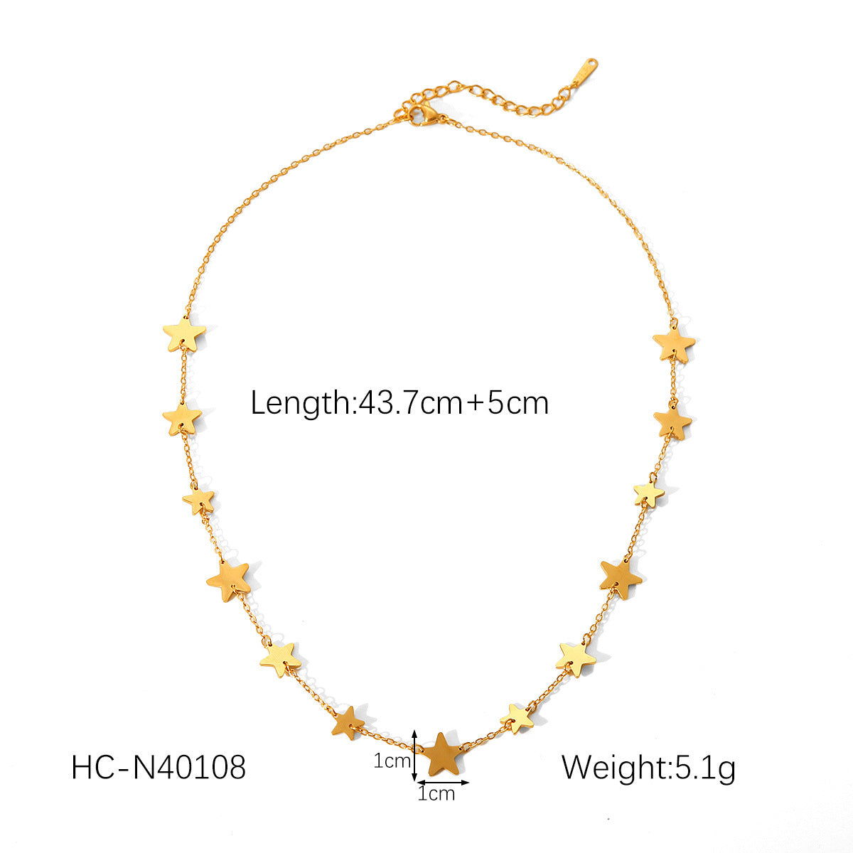 18K Gold Plated Stainless Steel Sun Pendant Necklace For Women
