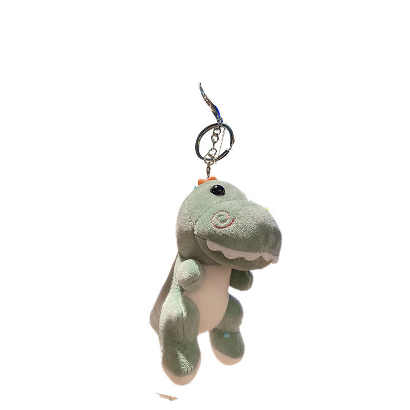 Small Dinosaur Plush School Bag Pendant Wedding Doll Doll Key Ring