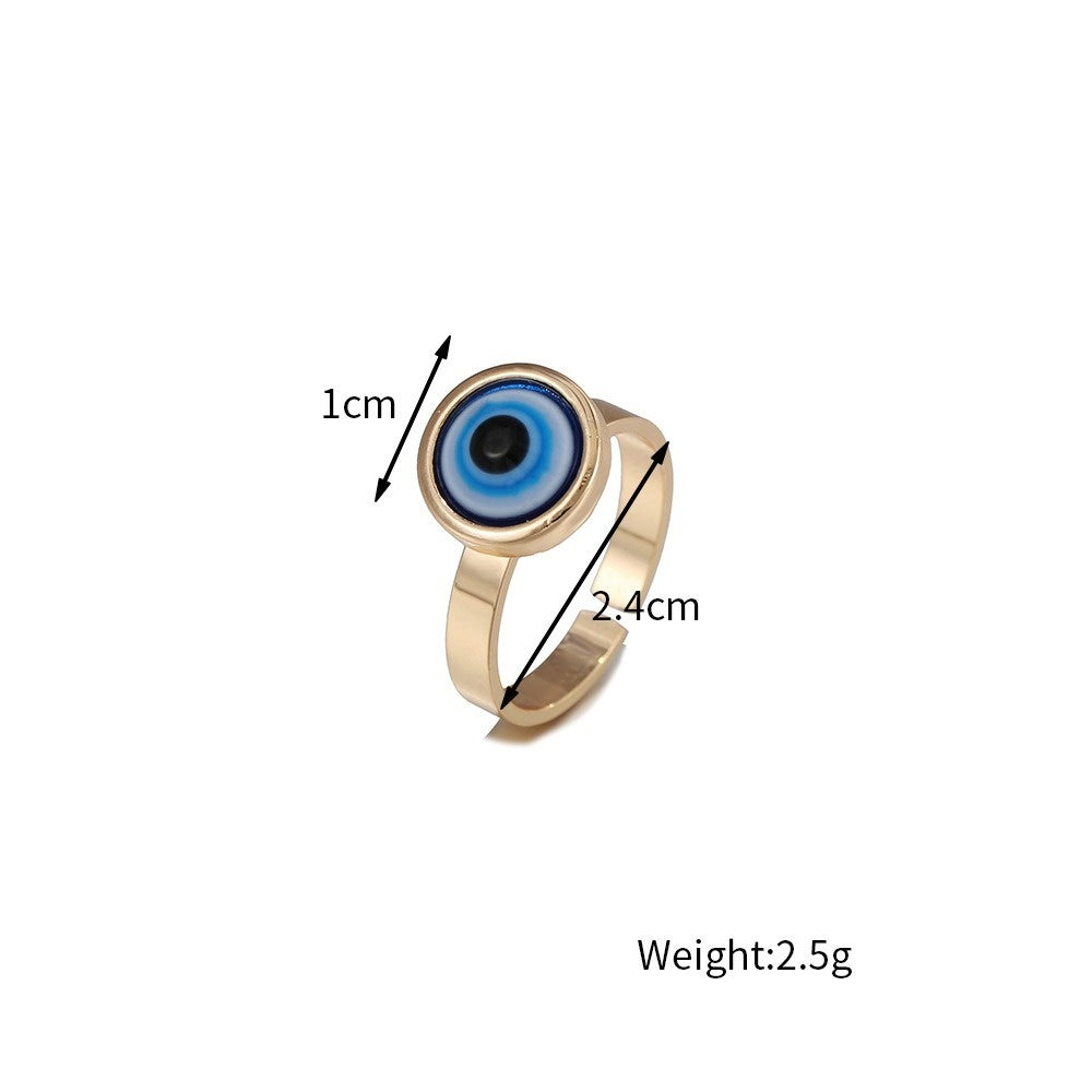 Face Rotating Female Ring Net Red Simple And Versatile