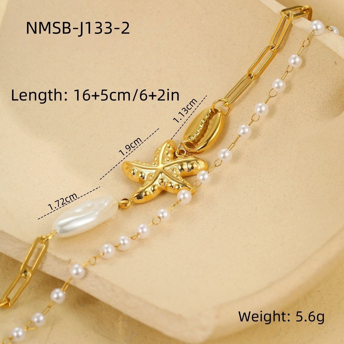 Shell Stainless Steel Necklace Clavicle Chain Jewelry