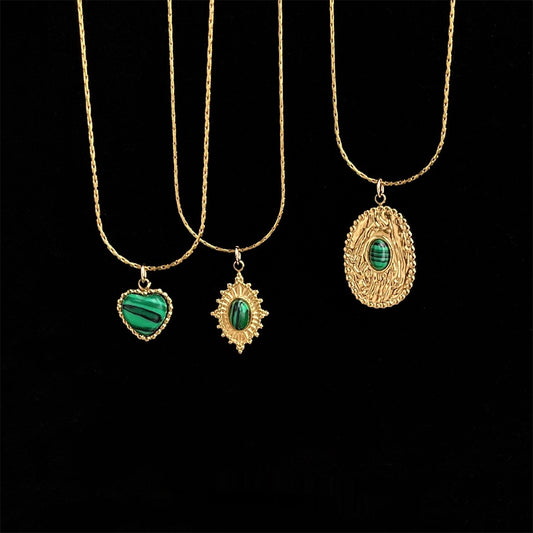 18K Gold Plated High Color Retention 304 Stainless Steel Necklace