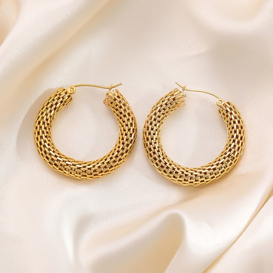 Stainless Steel Plating 18K Gold Does Not Fade Ear Clip Women