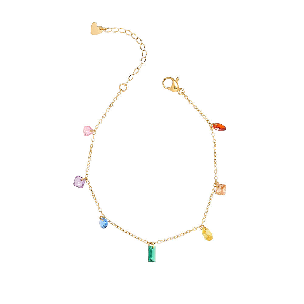 Teenage Titanium Steel Plated With 18K Gold For Color Retention