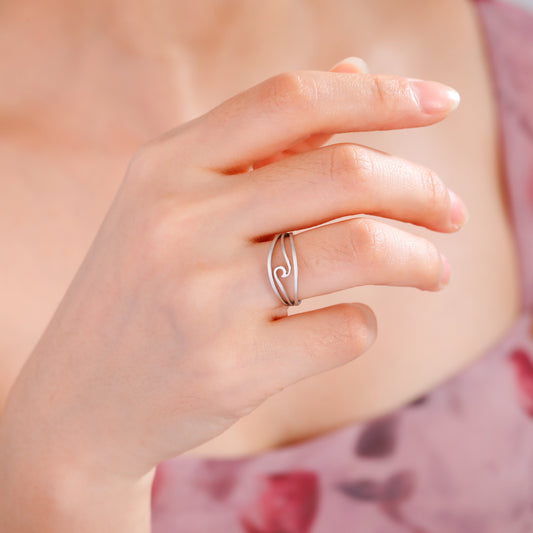 Men's And Women's Rings Stainless Steel Minimalist