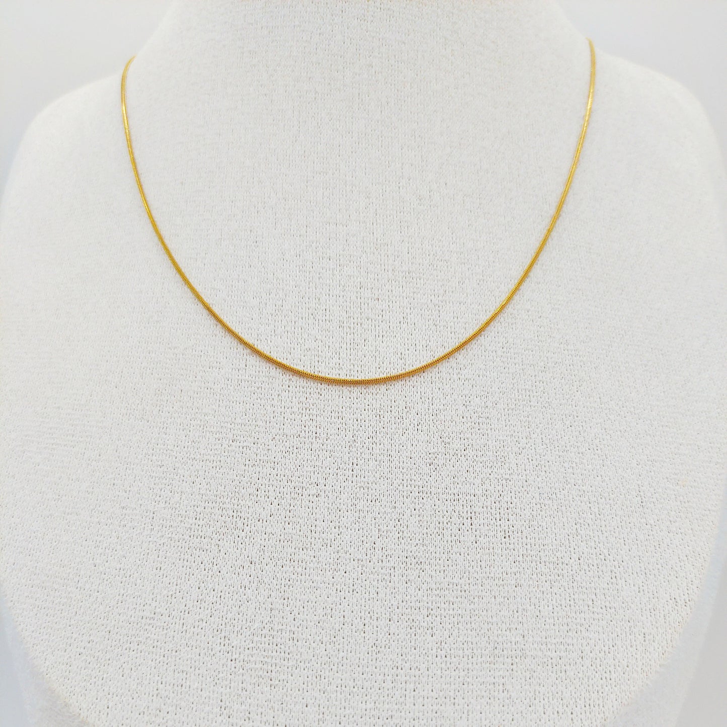18K Gold Stainless Steel Chain Blade