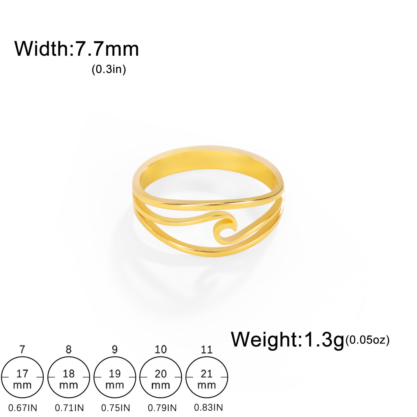 Men's And Women's Rings Stainless Steel Minimalist