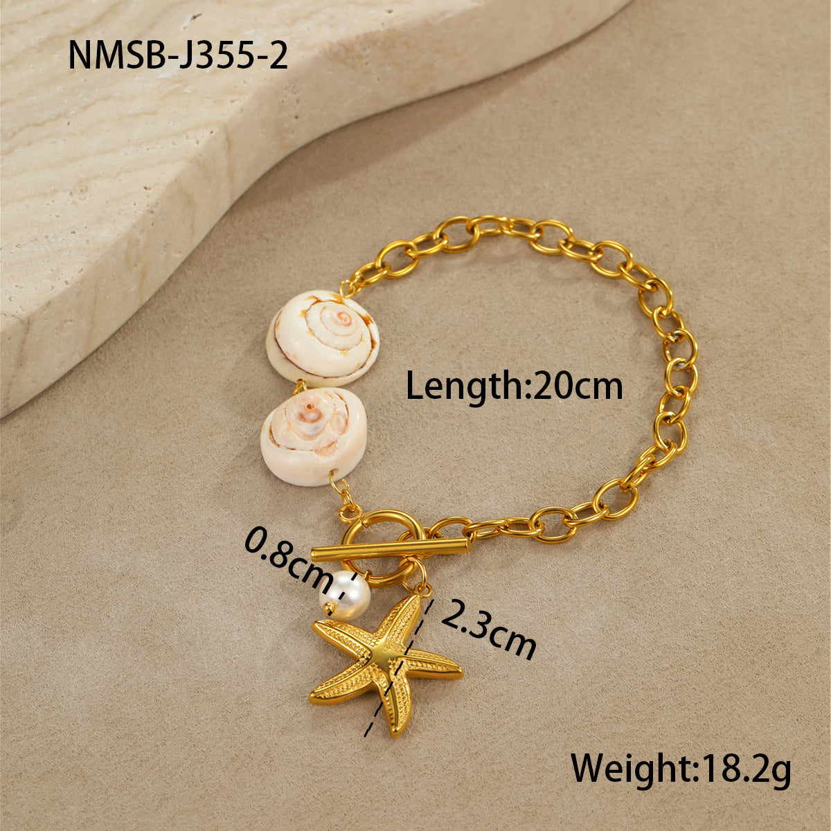 Shell Stainless Steel Necklace Clavicle Chain Jewelry