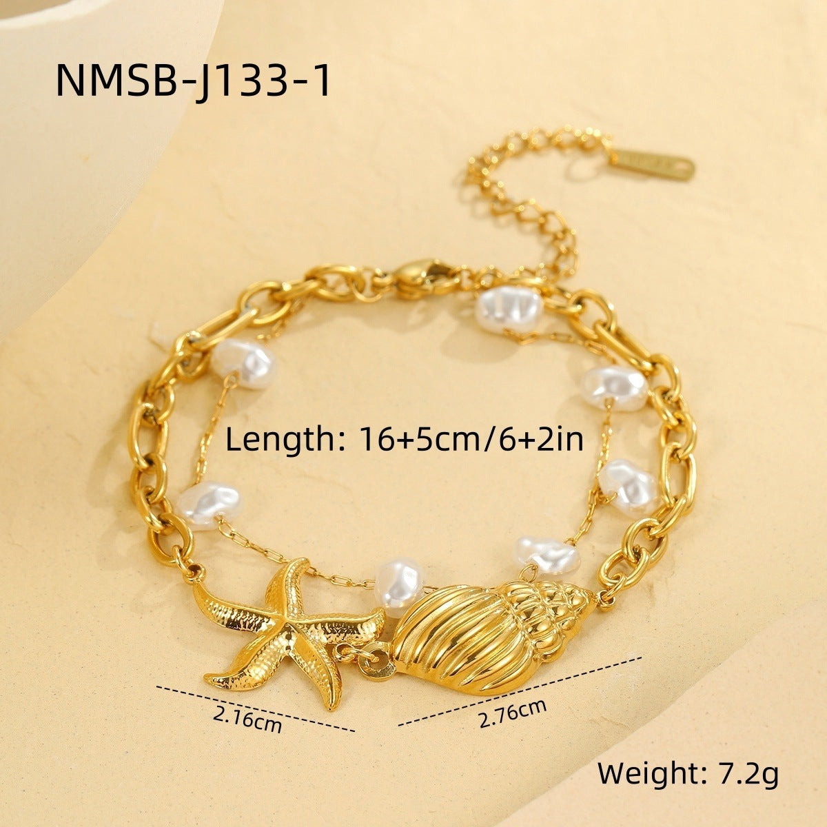 Shell Stainless Steel Necklace Clavicle Chain Jewelry