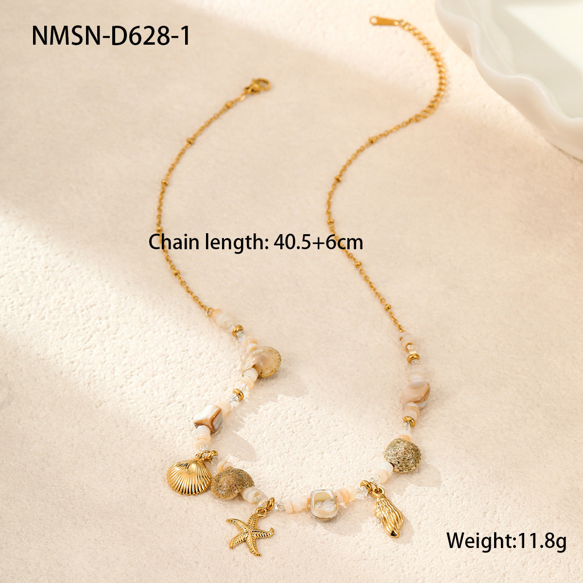 Shell Stainless Steel Necklace Clavicle Chain Jewelry